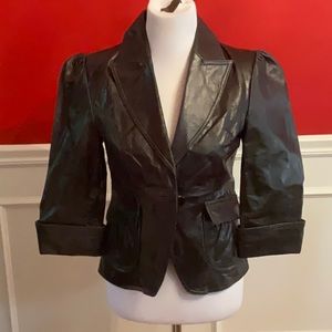 Vintage NWT Arden B Leather Jacket.